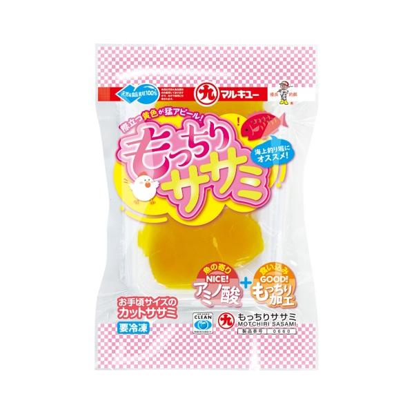 ■新鮮ササミをぷにぷにでやわらかく、もっちり仕上げでスルっと食い込む冷凍くわせエサ。■水中で際立つ鮮やかな黄色に仕上げ、遠くの魚にもしっかりアピール。■さらに、魚が好む“ うまみ” の素であるアミノ酸を配合し、集魚効果も期待大。■付け方は簡...