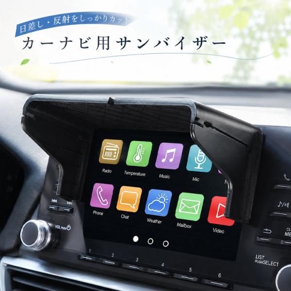 超格安 ポータブルカーナビ タッチパネル サンバイザー 高性能 カーナビ aquadoor_2607ryq646