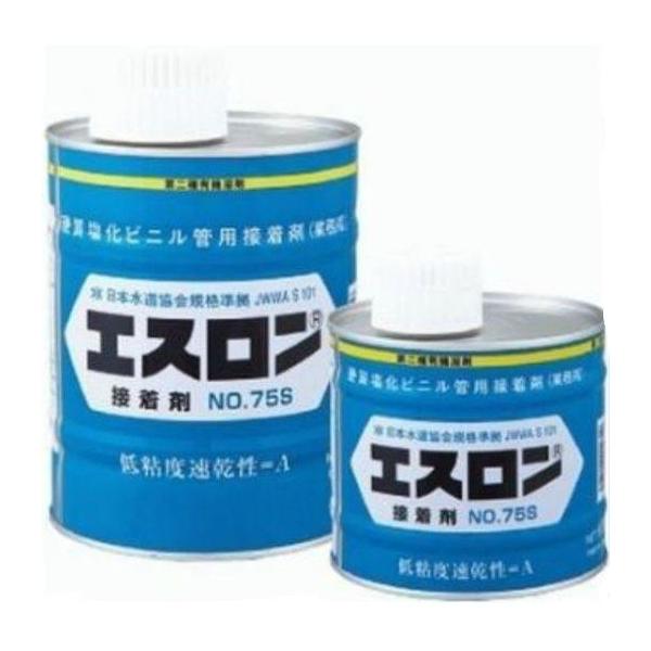 納期未定】積水化学工業 塩ビ管用 接着剤 NO.75S 1kg : アクアース 