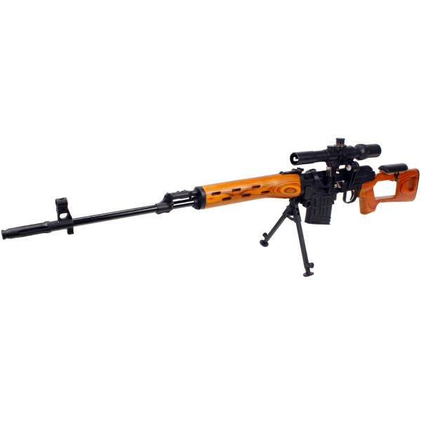 AP3 エアコッキングガン 日本製 スコープ付き AGM Dragunov SVD エアコッキングガン リアルウッド【PSO-1タイプSVD