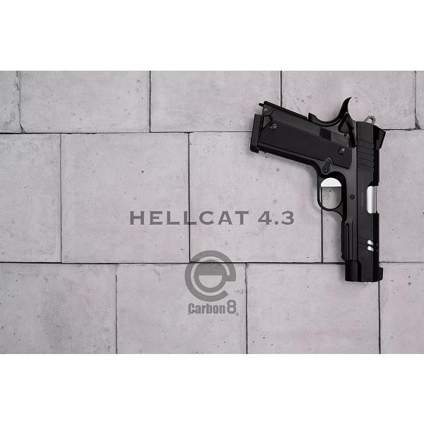 Carbon8 HELLCAT 4.3 CO2ブローバックハンドガン : ガンモール Carbon8 HELLCAT 4.3 CO2ブローバックハンドガン : ガンモール