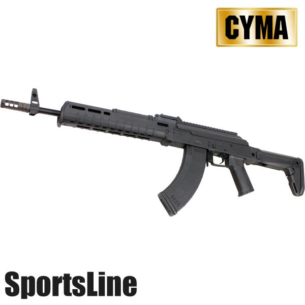 中古・発送可】CYMA CM077ATAN AK Zhukov S-Stock 電動ガン TAN ドット