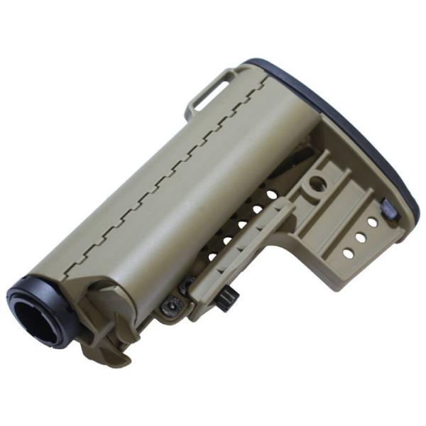 ※店頭とWEB SHOPでは販売価格が異なる場合がございます。●メーカー：CYMA●材質：プラスチック,アルミ合金●重さ：414g●サイズ：全長:約183mm、全幅:約68mm、全高:約130mm●対応：M4ストックパイプ、バッファーチュー...