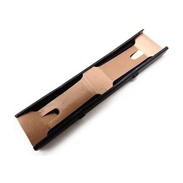 メーカー：マルシン工業マルシンモーゼルKar98K用カートを5発束ねておけるカートクリップです。6mm/8mm共用