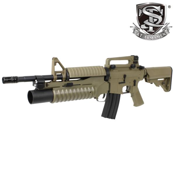 決算セール】S&T M4A1 スポーツライン電動ガン with M203