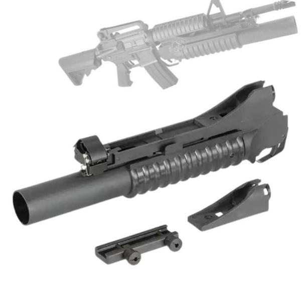 S&T M203 メタル グレネードランチャー ロング BK : ガンモール大阪