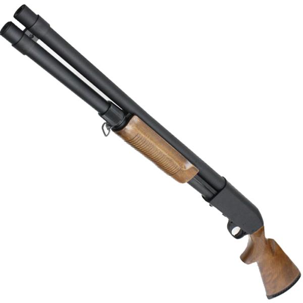 S&T M870 ロング リアルウッド エアーショットガン : ガンモール大阪
