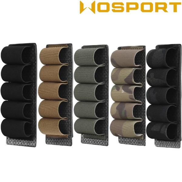 RONIN TACTICS Elastic Shotgun Shell Holderを再現したショットシェルホルダーになります。背面はMolleに対応しており、プレートキャリア・チェストリグ・ポーチ・ベルトパッド等に取り付けることが可能。シ...