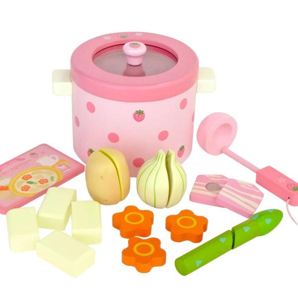 マザーガーデン Mother Garden 野いちご おままごと クリームシチュー シチュー セット 鍋 食材 木製