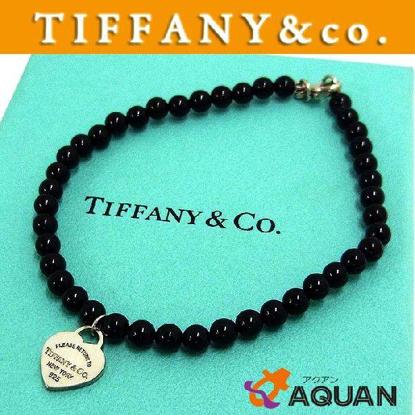 TIFFANY&Co. TIFFANY&CO. ティファニー オニキス ビーズ TIFFANY&Co. TIFFANY&CO. ティファニー オニキス ビーズ