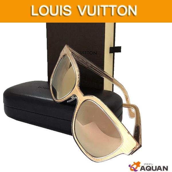 ルイヴィトン LOUIS VUITTON 限定品 サングラス ゴールド レア 日本製 