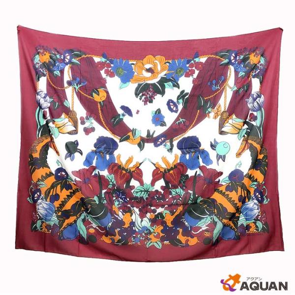 セール レア物 HERMES エルメス パレオ 大判 ストール ショール