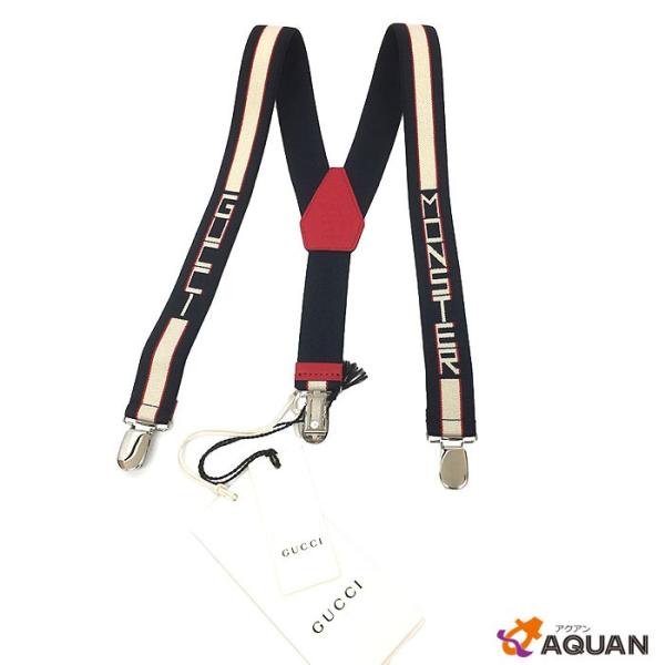 セール GUCCI グッチ サスペンダー Y型 キッズ 子供用 吊りバンド 