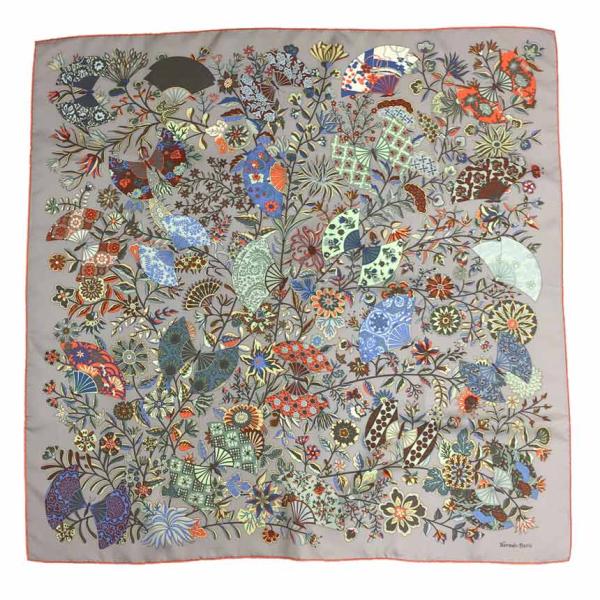 HERMES セール 希少 エルメス スカーフ カレ90 Fleurs et HERMES セール 希少 エルメス スカーフ カレ90 Fleurs et