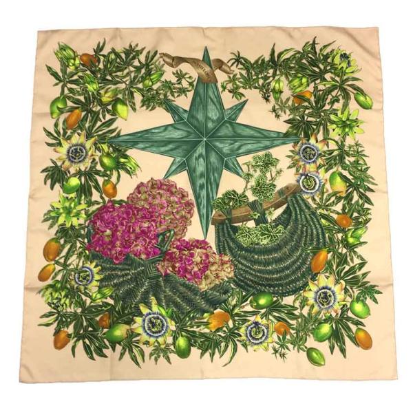 HERMES セール エルメス スカーフ カレ90 PASSIFLORES HERMES セール エルメス スカーフ カレ90 PASSIFLORES