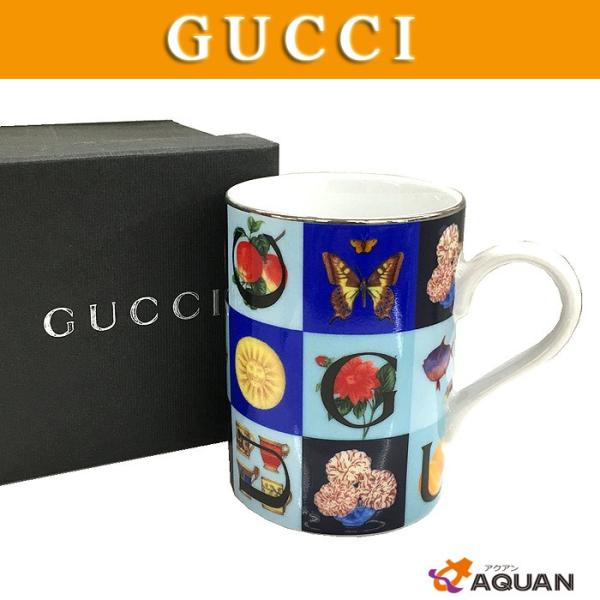 GUCCI GUCCI グッチ マグカップ カップ 激レア 陶器 未使用 : ブランド 