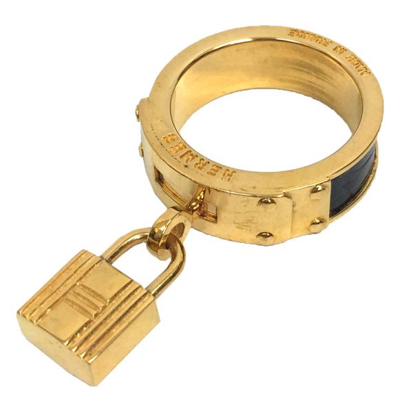 HERMES セール エルメス ケリーカデナ スカーフリング ブラック 