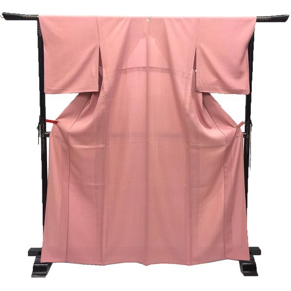★美品 夏物 駒絽 色無地（正絹）仕立上り＜Ｍ990＞★ 京やI549 特選『夏の絽』 正絹 特選駒絽 夏の色無地 夏の絽色無地 絽