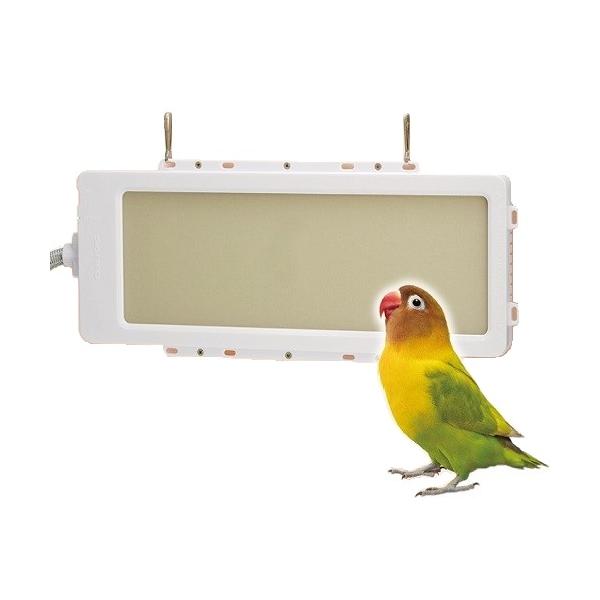 外付け式で取り扱いが簡単！小鳥・小動物のためのあったかヒーターワイドタイプです。日本製のPTCヒーターと電子温度制御でダブルの安心設計。省エネ＆エコ設定 断熱ウレタン内蔵で熱効率UP！一時間あたりの電気代　約0.63円◆設定温度切り替えスイ...