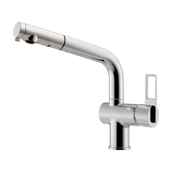 KAKUDI／カクダイ／水栓器具／シングルレバー引出し混合栓／118-051 jyu-setsu_kd118-052
