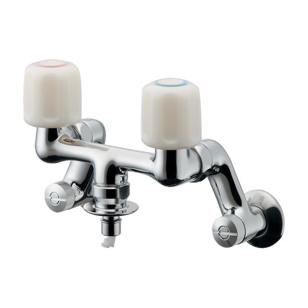 【げん】カクダイ 洗濯機用水栓 127-110K カクダイ 水栓金具 カクダイ 127-110K 洗濯機用混合栓