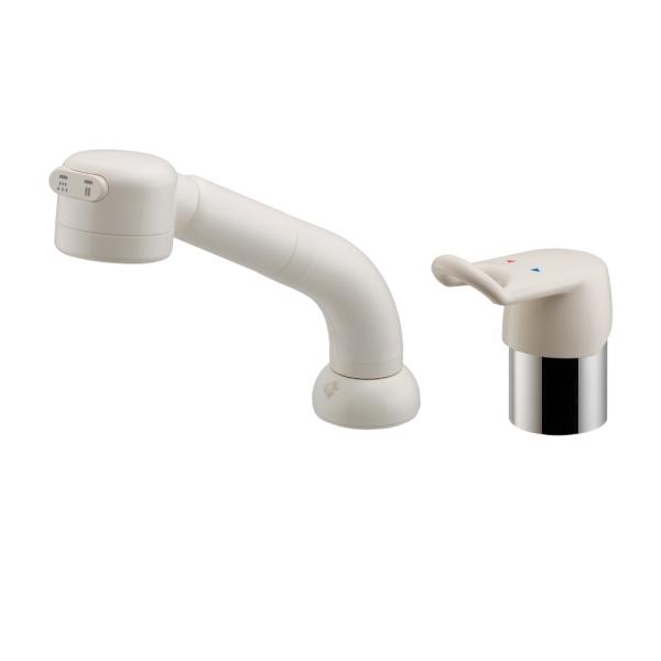 カクダイ（KAKUDAI） 186-006 シングルレバー引出し混合栓 : アクア