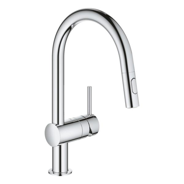 3028020J　グローエ GROHE　シングルレバーキッチン混合栓　コールドスタート仕様(ヘッド引出タイプ)（旧品番：JP351500）