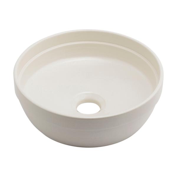 カクダイ 493-276-W カクダイ 丸型手洗器（たまゆら） 瑠珠
