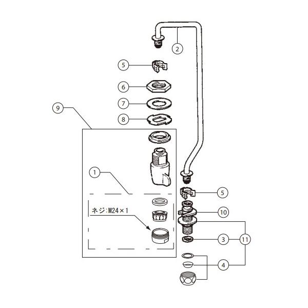 LF-71L@LIXIL@INAX@o[𕔁iAWL-71Anpj