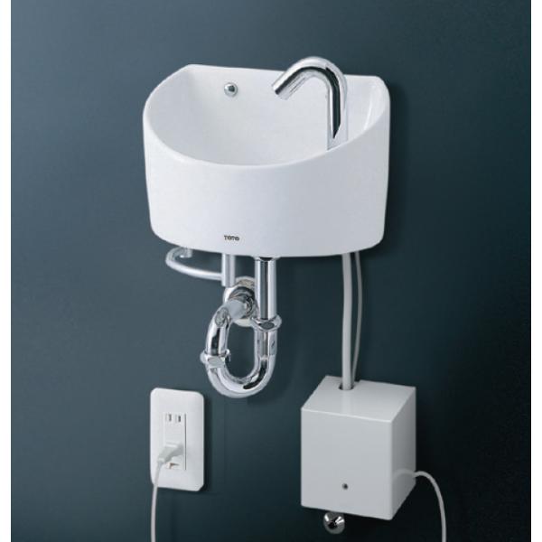 TOTO LSA90AAP LSA90AAPT TOTO 壁掛手洗器（丸形） 自動水栓 AC100V