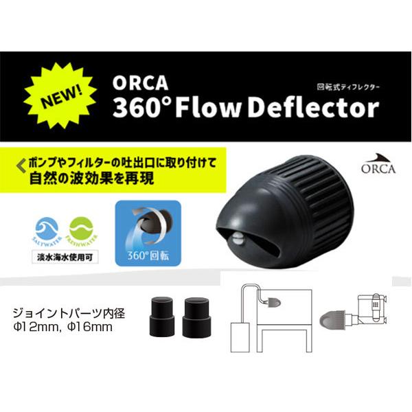 ORCA 360°フローディフレクター : アクアテイラーズヤフー店 - 通販