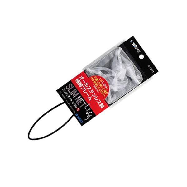 メーカー：SUDO スドーステンレス極細フレーム製の観賞魚用ネットです。ネット本体がしなるので水槽ガラス面の水面近くまで魚を逃がしません。製品サイズ：全長／約２２５ｍｍ　ネット部分／約７５×７５ｍｍ