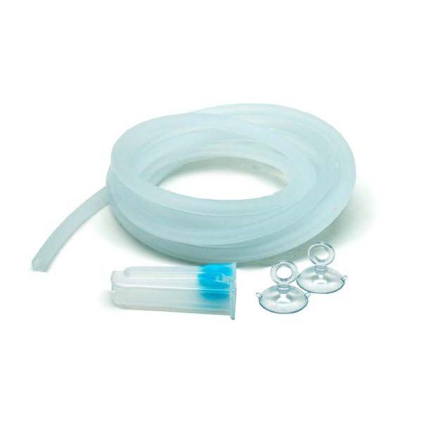 メーカー：Aqua Tailors アクアテイラーズクランプで落下する水の量を調整するタイプの、当店オリジナル水合わせキットです。キスゴムが２個付属しているので、一つは水槽内、もう一つは水槽の外側へ固定します。クランプタイプで細やかな水の調...