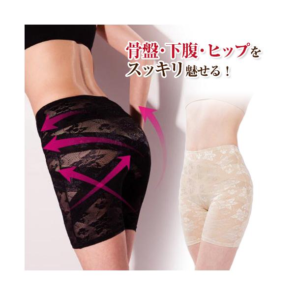 【ドレスアップ骨盤フィットスパッツ】骨盤 ガードル ショーツ ガードルショーツ 骨盤矯正 補正下着 産後 下腹 ヒップアップ 【メール便可（2点まで）】