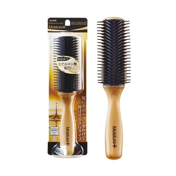 【モイスチャープラス ブロースタイリングブラシ MO-1000】ヘアブラシ ブローブラシ ヘアケアブラシ ブラシ