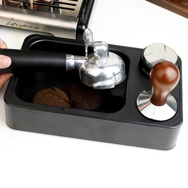 ノックボックス コーヒー エスプレッソの抽出後にコーヒーの粉を落とす道具 コーヒー用品 コーヒーメイキング コーヒーツール収納