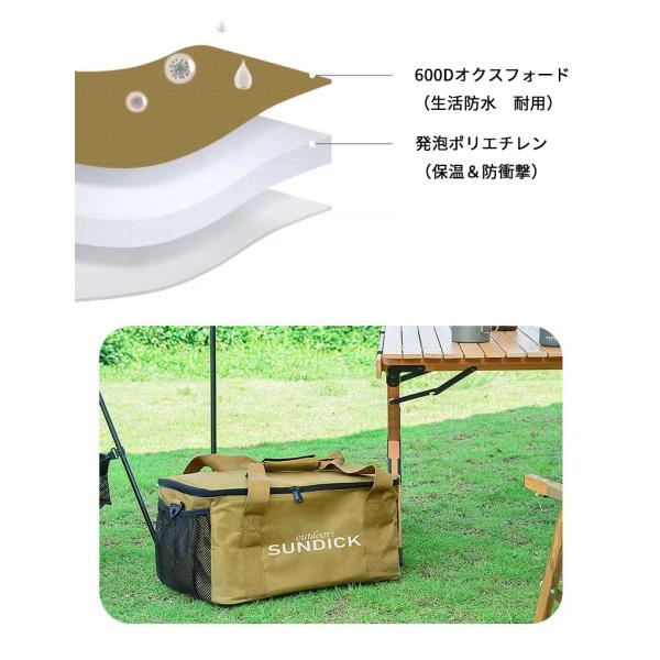 �t���P�[�X �L�����v�o�b�O ��^���[ ���M��{���x���[ �L�����v������[ �ۗ� �ۉ� ��e�� �|���G�X�e���� ���i�摜4