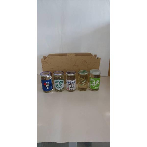 新潟カップ酒セット（カップ酒×5個：箱付き）