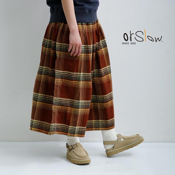 orSlow（オアスロウ） セール【30%OFF】オアスロウ コットン リネン