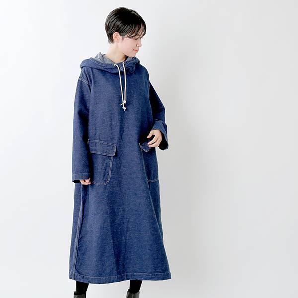 クーポン対象 Or Slow オアスロウ 6ozデニム Us Navyコットンサルベージフードロングワンピース 00 9540 Aranciato 通販 Paypayモール