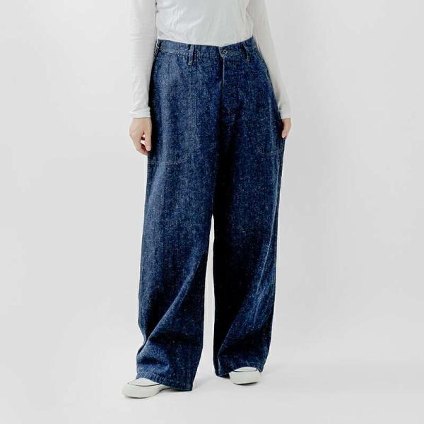 orSlow オアスロウ or slow ワイド フィット USネイビー デニム