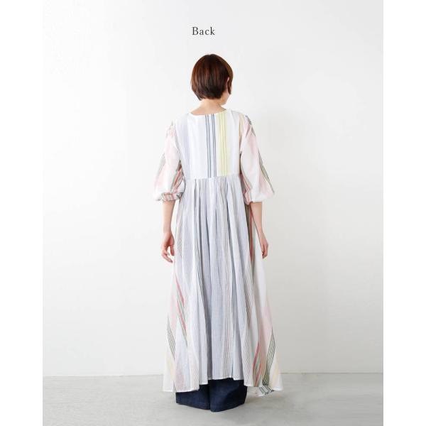 Ne Quittez Pas ヌキテパ コットンマルチストライプvネックワンピース o Buyee Buyee Japanese Proxy Service Buy From Japan Bot Online