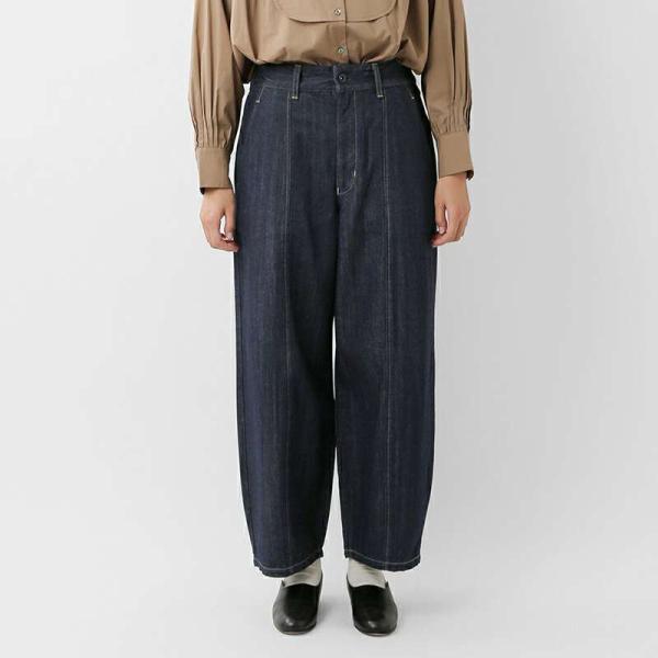 ドミンゴ D.M.G. 10oz ムラ糸 デニム アーモンド パンツ 14-0250c レディース【クーポン対象】