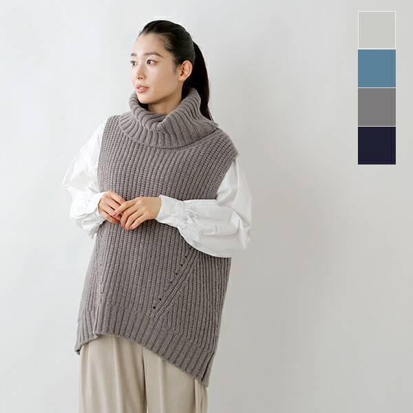 Cinoh チノ メリノウールノースリーブタートルネックニット 21wkn007 21aw新作 Aranciato 通販 Paypayモール