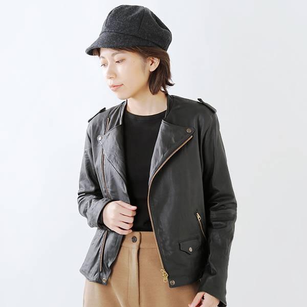 Nitca ニトカ シープレザーライダースジャケット 22 01 Bz 005 19 2 Aranciato 通販 Paypayモール