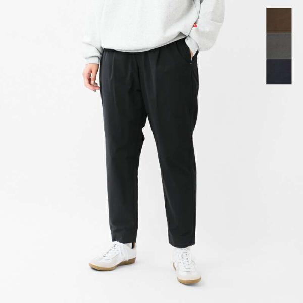 and wander（アンドワンダー） ライトダブルクロス パンツ light w