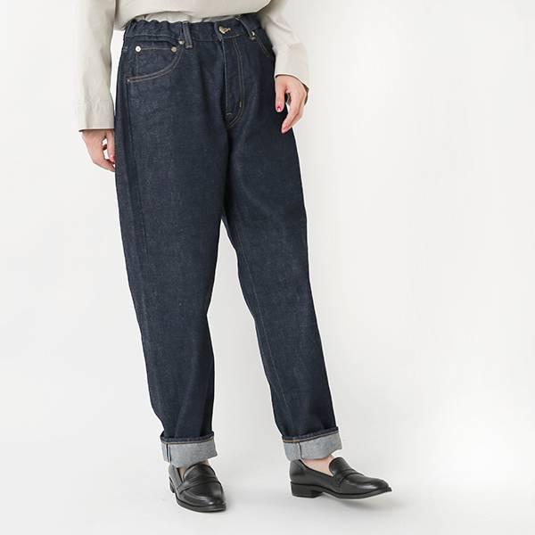 HARVESTY ハーベスティ コットンビッグデニムパンツ : aranciato 