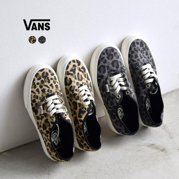 ヴァンズ Vans オーセンティック レオパード ローカット スニーカー Authentic authentic-same15 ユニセックス 秋冬 2026aw新作