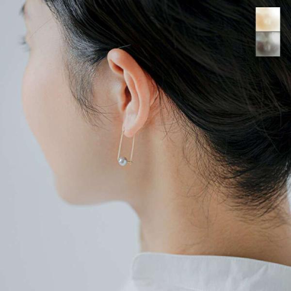 O0u 【Rus】CARAピアス Caruso カーラ カルーソ Carla スモール パール 14kt Gold