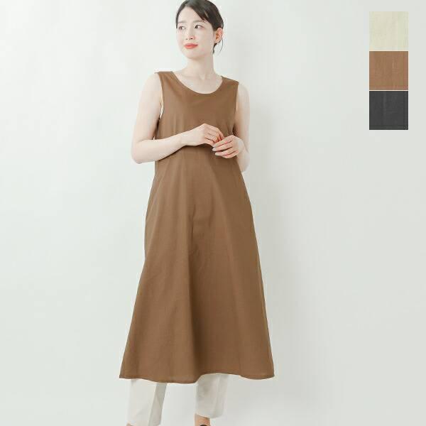 Vent D Ouest Par Le Minor ヴァンドゥエスト パー ルミノア コットンリネンノースリーブロングワンピース El 21ss新作 Aranciato 通販 Paypayモール